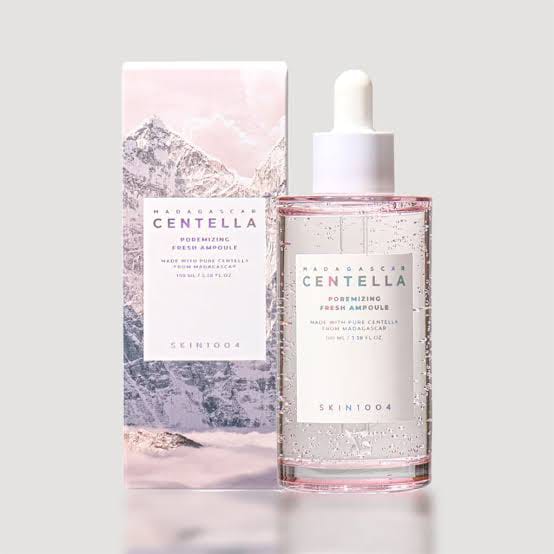 آمپول کنترل و کوچک کننده منافذ سنتلا SKIN1004 Madagascar Centella Poremizing Fresh Ampoule – 100 ml