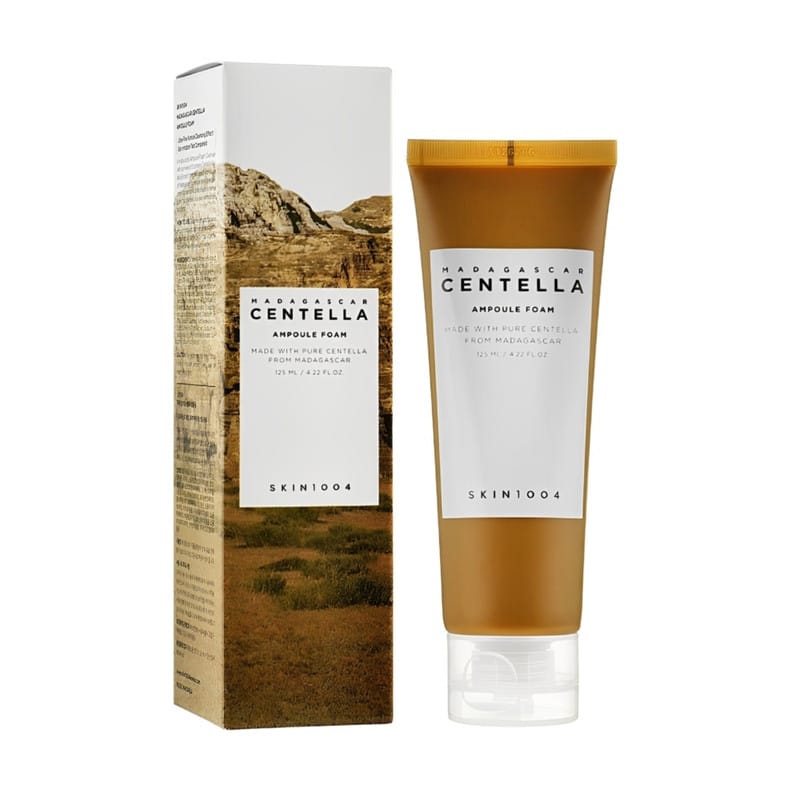 فوم شستشوی آمپولی سنتلا پاککننده ملایم و آرامبخش SKIN1004 Madagascar Centella Ampoule Foam – 125 ml