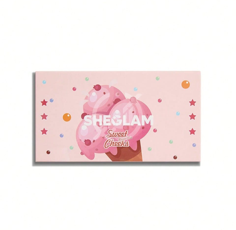 پالت رژگونه ۳رنگ شیگلم سوییت چیکس SHEGLAM Sweet Cheeks Blush Trio